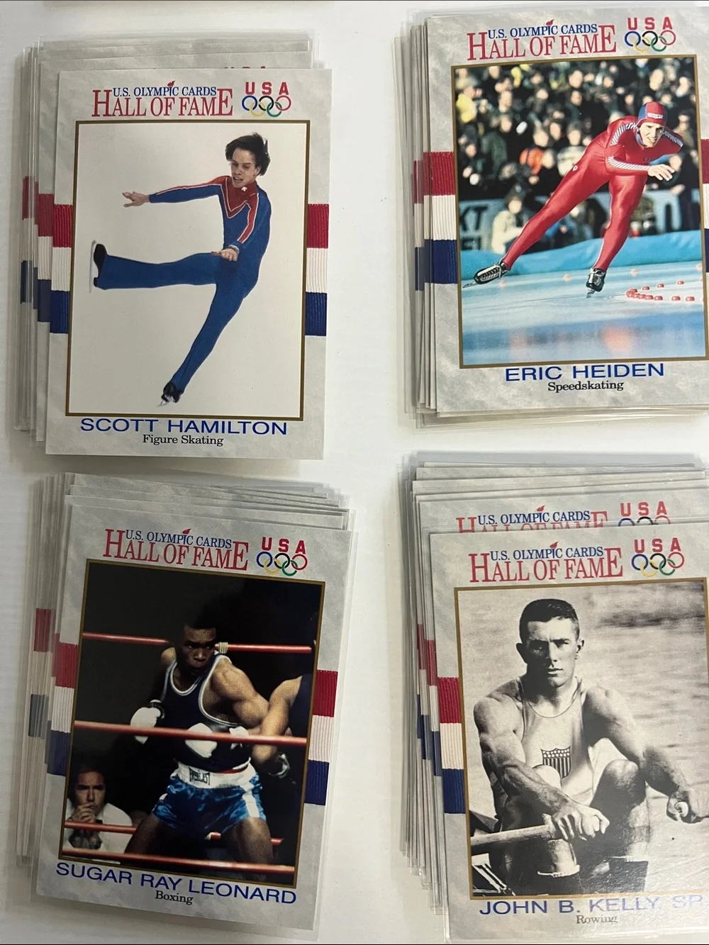 Vintage 90s US Olympics Hall of Fame Trading Cards - 20 Per Lot